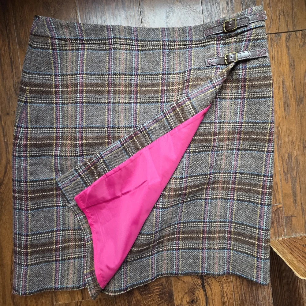 Boden | British Tweed by Moon Wool Kilt Skirt – US 12L / UK 16L - Picture 3 of 7